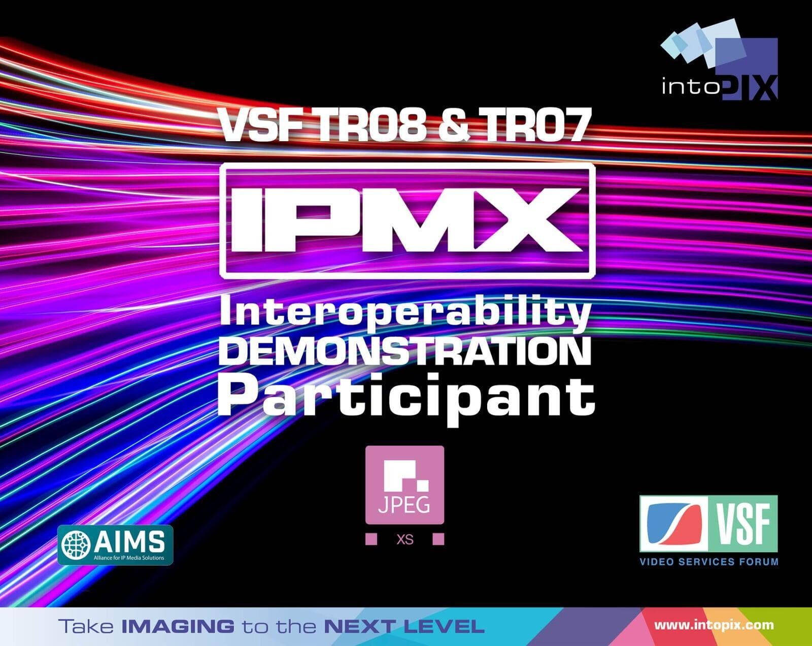 intoPIX 在VidTrans 2022，参加主要的VSF互操作性演示。